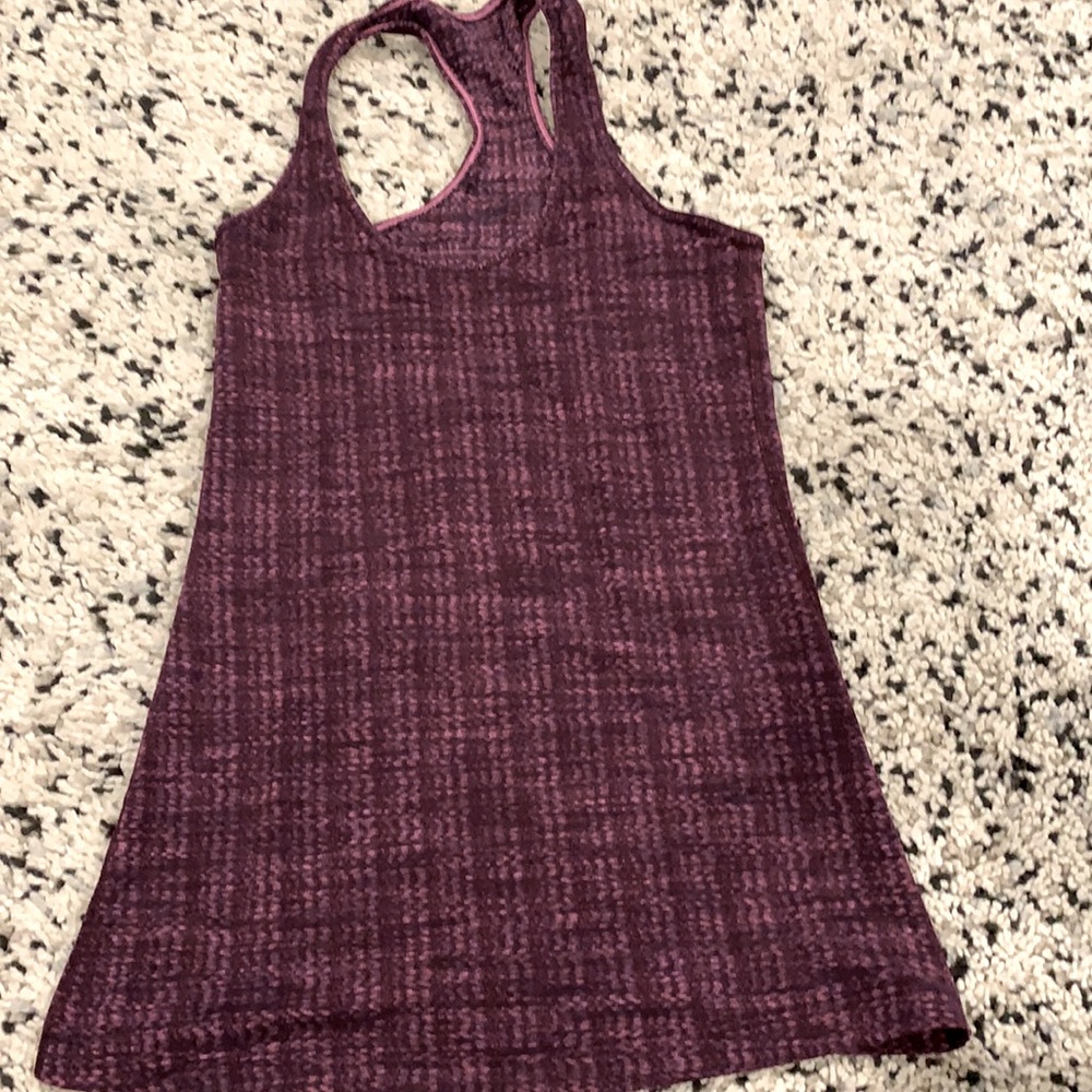 Lululemon purple workout top